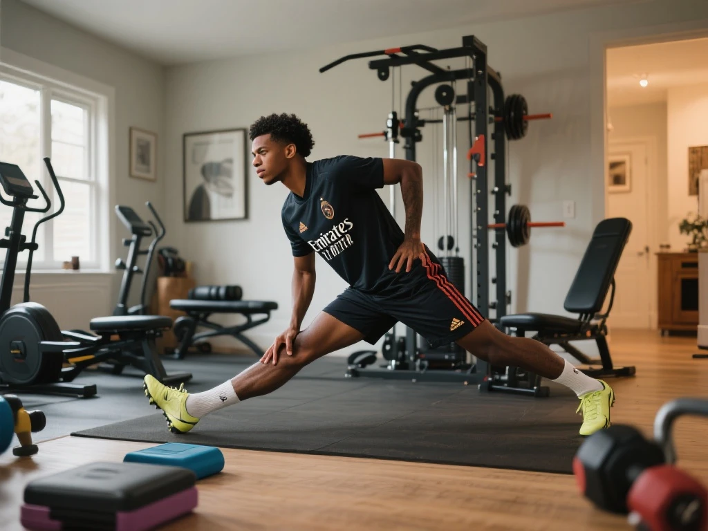 电讯报:萨卡家中自建健身房,身体不适时靠训练恢复状态 电讯报:萨卡家中自建健身房,身体不适时靠训练恢复状态