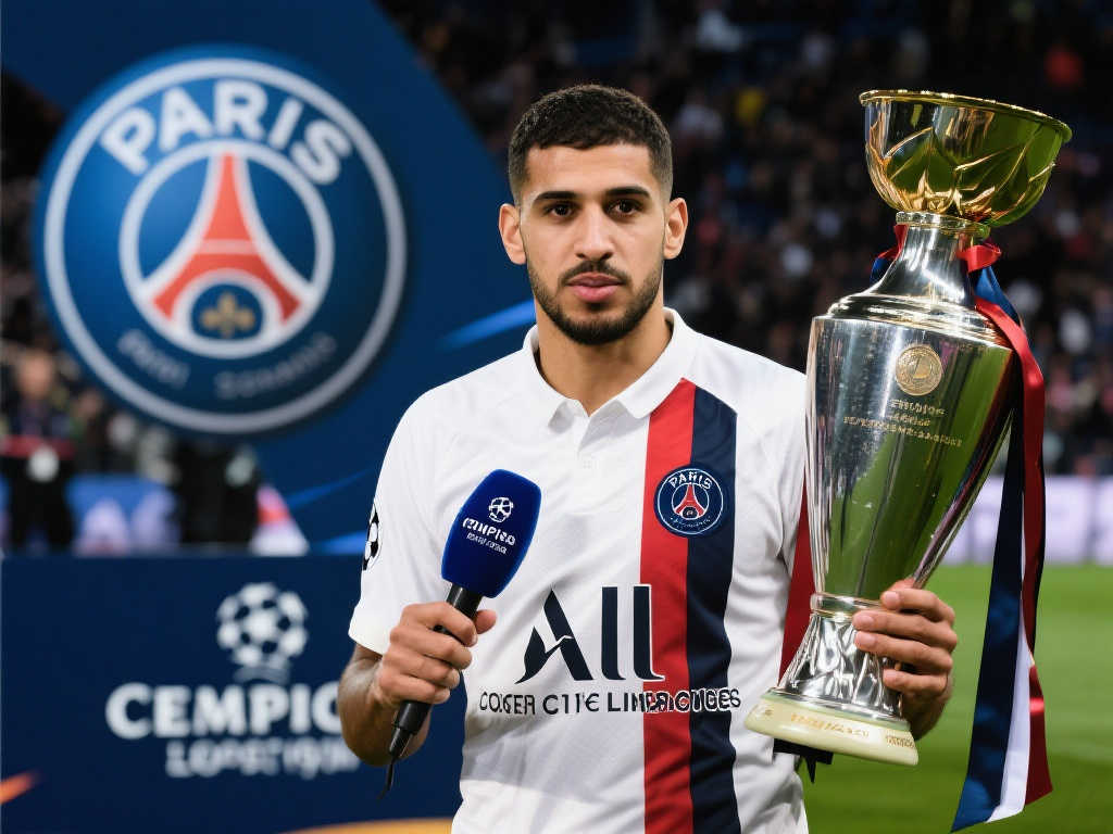 阿什拉夫:力争欧冠冠军献给巴黎,称多纳鲁马强于索默 阿什拉夫:力争欧冠冠军献给巴黎,称多纳鲁马强于索默